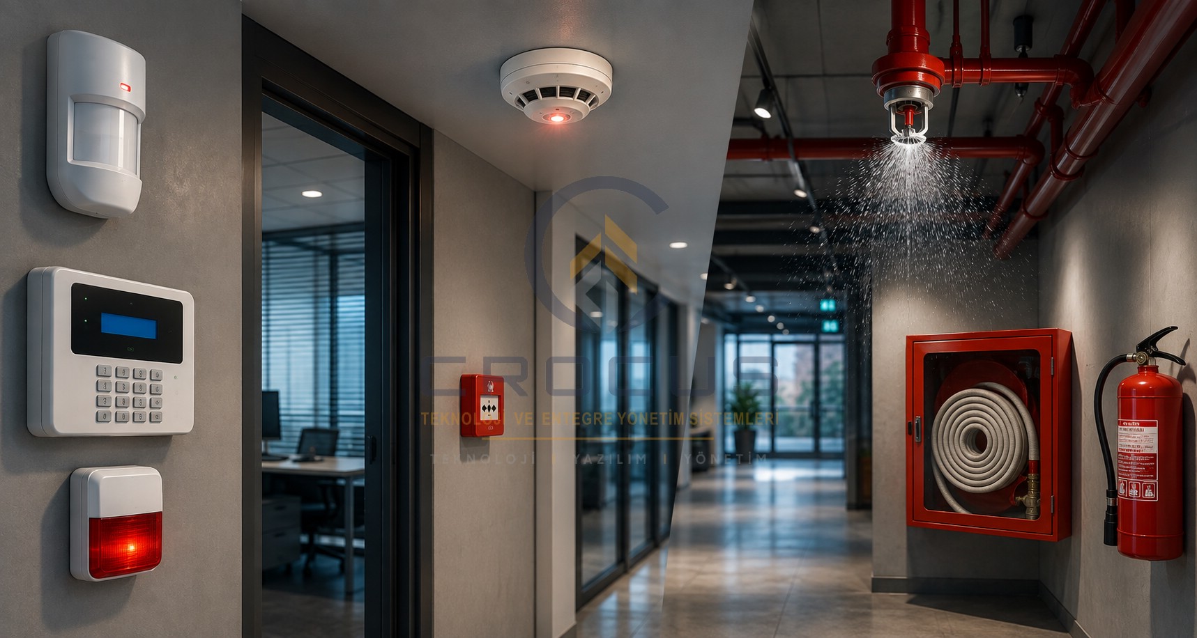 CROCUS Safety - Alarm ve Yangın Algılama Sistemleri