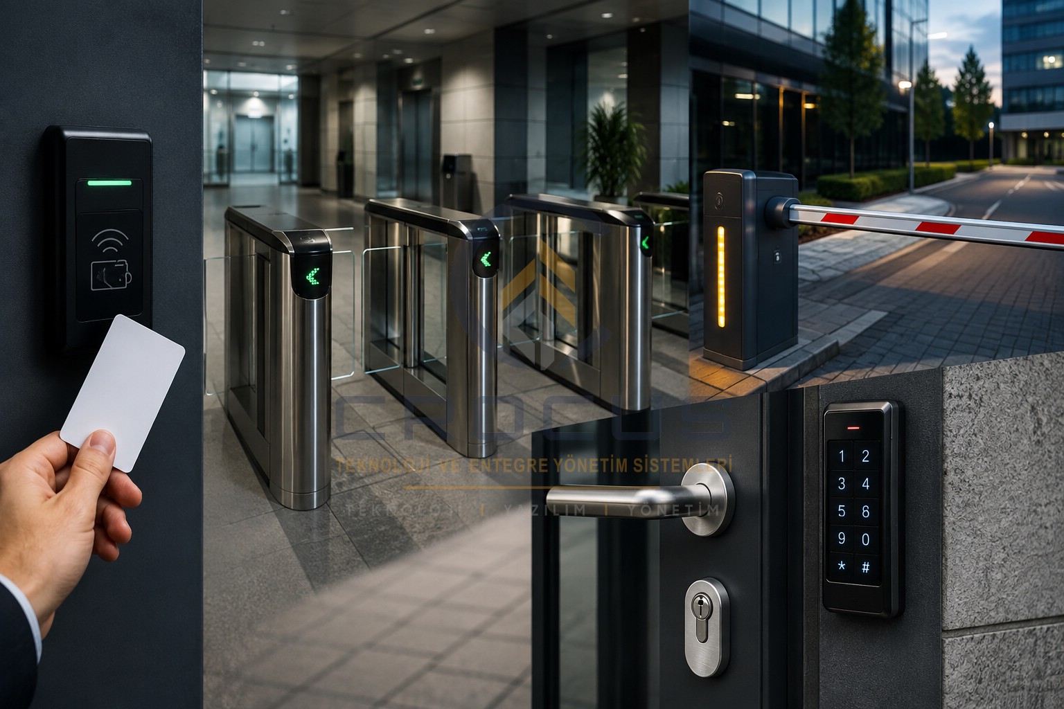 CROCUS Control - Elektronik Geçiş Kontrol Sistemleri