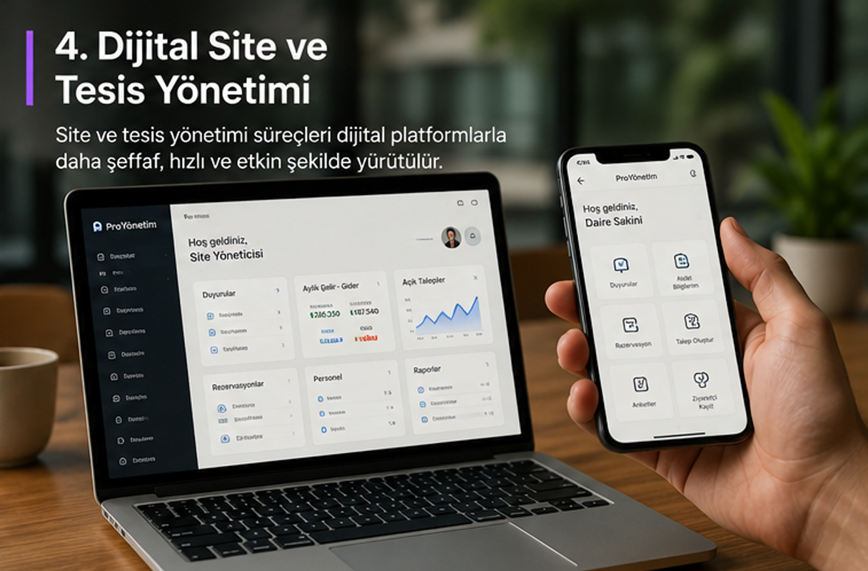 CROCUS Dijital Site ve Tesis Yönetimi