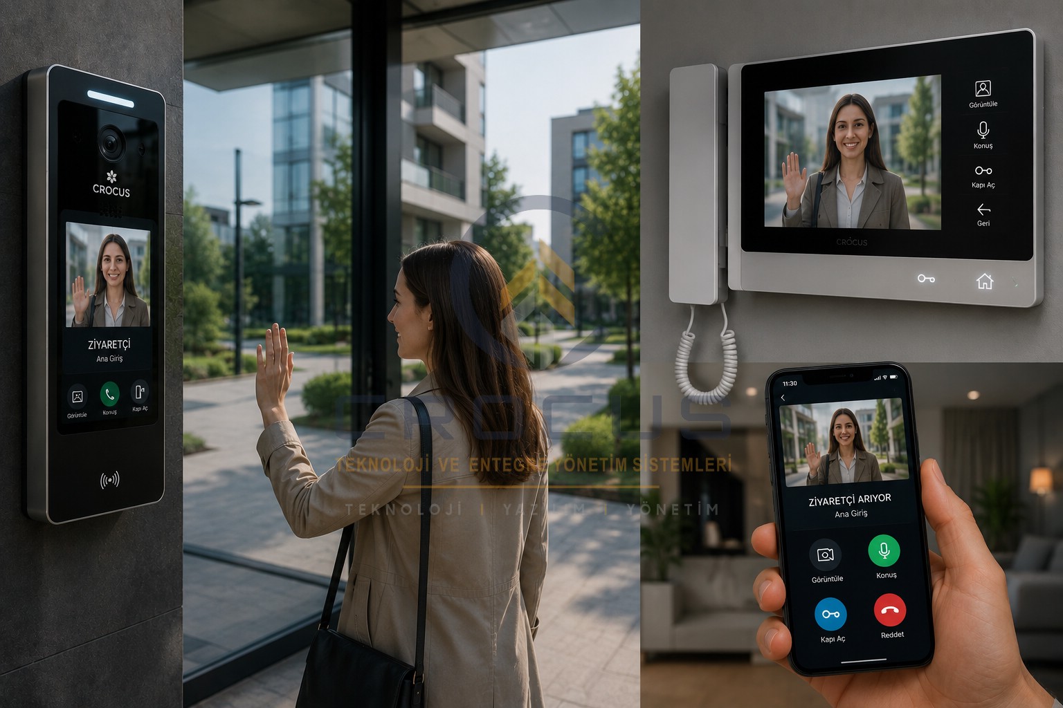 CROCUS Communication - Video Interkom ve Diafon Sistemleri