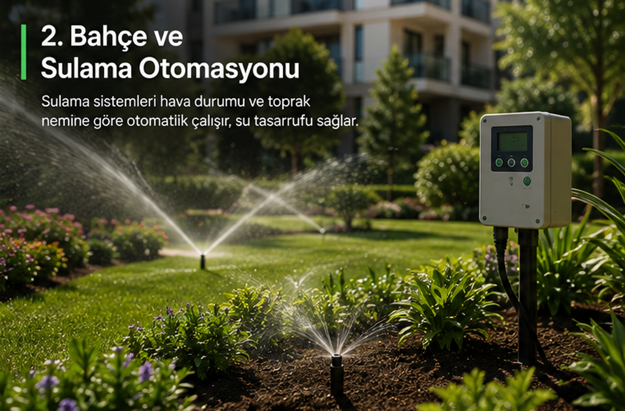 CROCUS Bahçe ve Sulama Otomasyonu