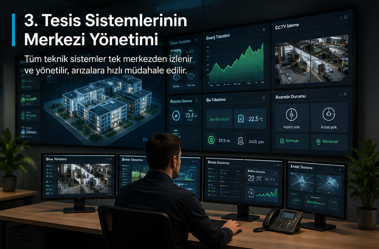CROCUS Tesis Sistemlerinin Merkezi Yönetimi